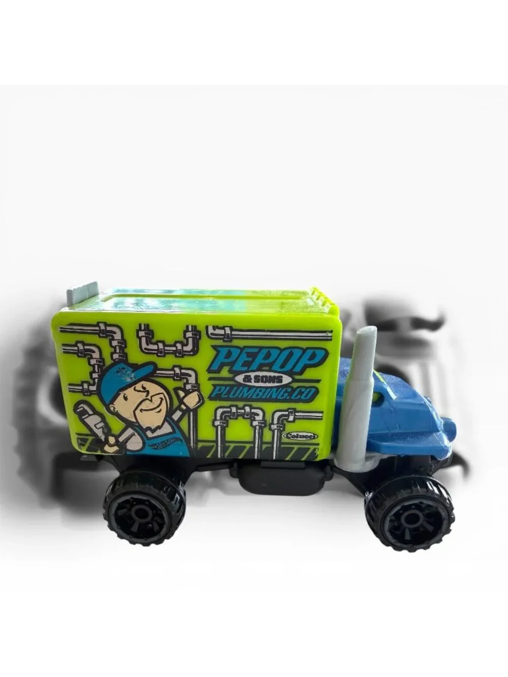 PePop & Sons Plumbing Co. Baha Hauler Hotwheels  2016